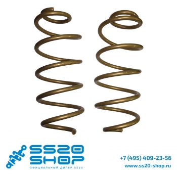 Пружины передней подвески SS20 серии Gold Progressive бочкообразные для ВАЗ 2190 Гранта с 8 кл Двигателем (к-т 2 шт)