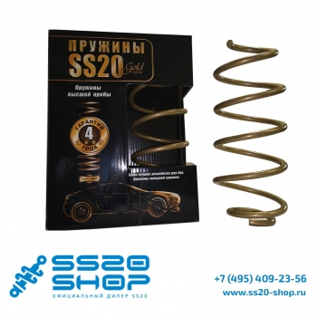 Пружины передней подвески SS20 серии Gold Progressive бочкообразные для ВАЗ 2190 Гранта с 8 кл Двигателем (к-т 2 шт)